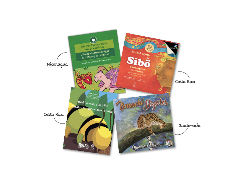 ¿Por qué son enemigas la tortuga y la culebra? y otros tres libros centroamericanos forman parte de la Colección IBBY-UNESCO de libros destacados en lenguas indígenas
